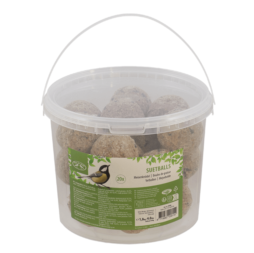 Vetbollen zonder net 20 stuks