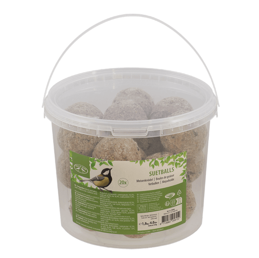 Vetbollen zonder net 20 stuks